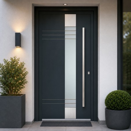 PE-128 | Porte d’entrée alu