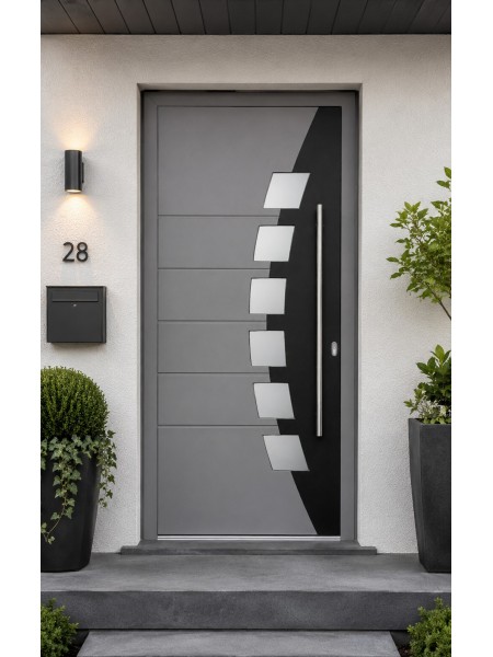 PE-140 | Porte d’entrée alu