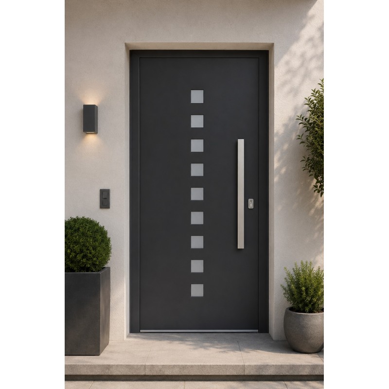PE-141 | Porte d’entrée alu