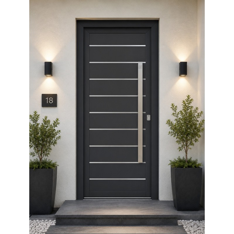 PE-147| Porte d’entrée alu