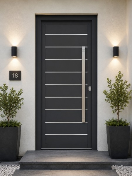 PE-147| Porte d’entrée alu