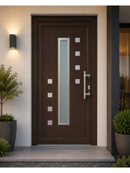 PE-166 | Porte d’entrée alu