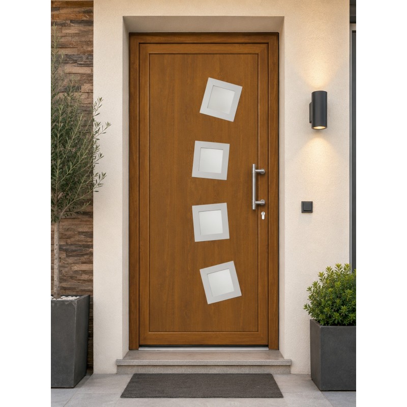 PE-167 | Porte d’entrée alu