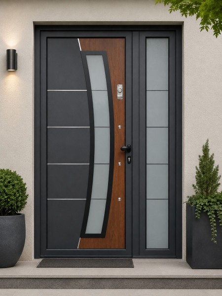 PE-198 | Porte d’entrée alu