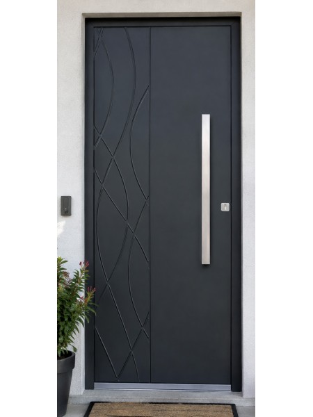 PE-70 | Porte d’entrée alu