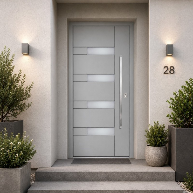 PE-58 | Porte d’entrée alu