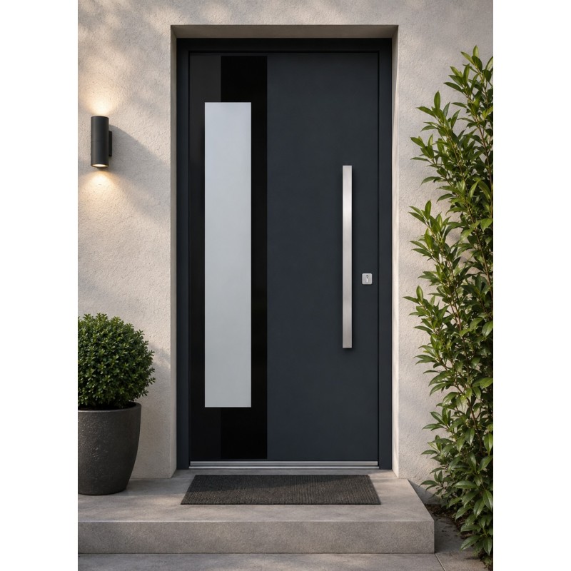 PE-100 | Porte d’entrée alu