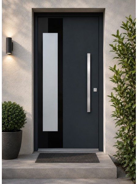 PE-100 | Porte d’entrée alu