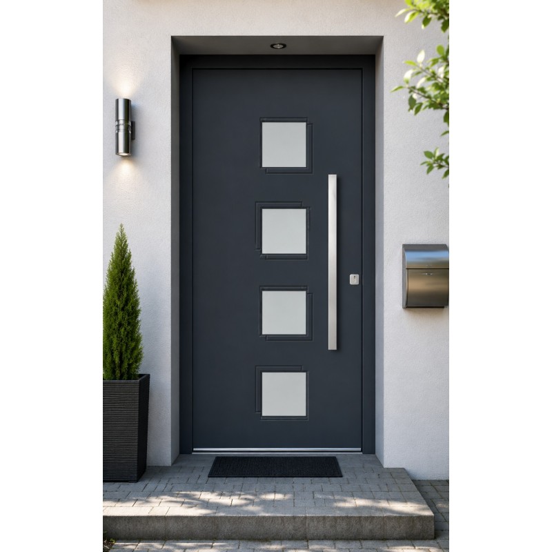 PE-110 | Porte d’entrée alu