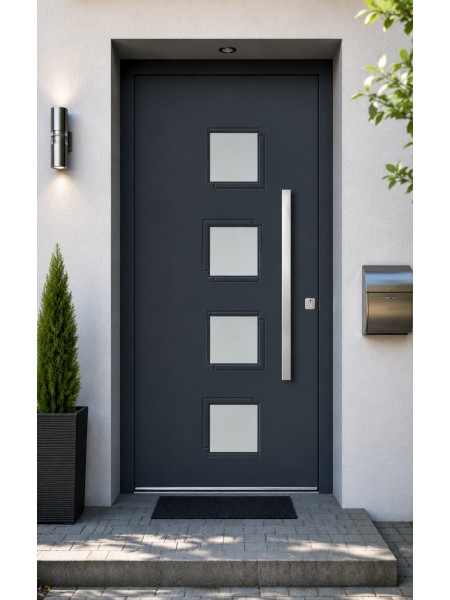 PE-110 | Porte d’entrée alu