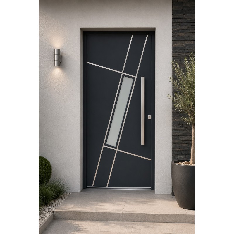 PE-118 | Porte d’entrée alu