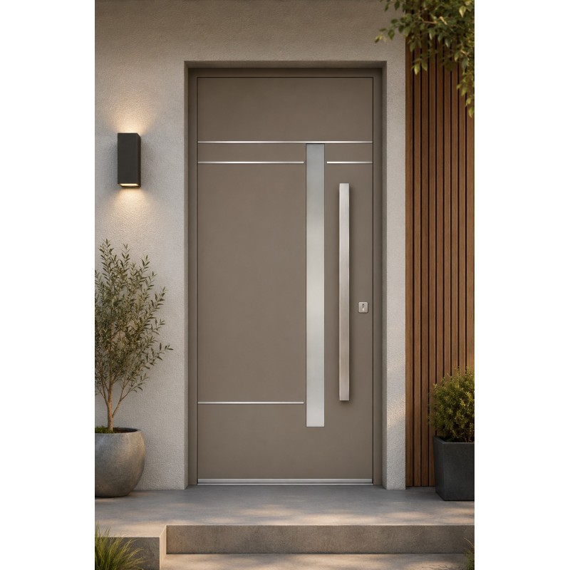 PE-120 | Porte d’entrée alu